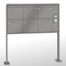 RENZ RS 2000, Anlage mit Installationskasten, Kasten 370x330x100, 6-teilig, mit 2 Fußplatten, 10-0-29349