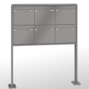 RENZ RS 2000, Anlage ohne Installationskasten, Kasten 370x330x100, 6-teilig, mit 2 Fußplatten, 10-0-29355