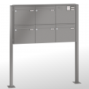 RENZ Quadra 3-seitig, Anlage mit Installationskasten, Kasten 370x330x100, 5-teilig, mit 2 Fußplatten, 10-0-29644