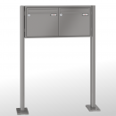 RENZ Quadra 4-seitig, Anlage ohne Installationskasten, Kasten 370x330x100, 2-teilig, mit 2 Fußplatten, 10-0-29661