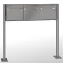 RENZ Quadra 4-seitig, Anlage ohne Installationskasten, Kasten 370x330x100, 3-teilig, mit Fußplatten zum Aufschrauben, 10-0-29662