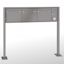RENZ Quadra 4-seitig, Anlage mit Installationskasten, Kasten 370x330x100, 3-teilig, mit 2 Fußplatten, 10-0-29681