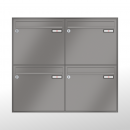 RENZ Schattenfugenrahmen, Anlage ohne Installationskasten, Kasten 370x330x100, 4-teilig, 10-0-35027