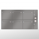 RENZ Schattenfugenrahmen, Anlage mit Installationskasten, Kasten 370x330x145, 6-teilig, 10-0-35055