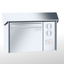RENZ PRISMA Edelstahl V4A-Ausführung, Anlage mit Installationskasten, Kasten 370x330x145, 1-teilig, Installationskasten senkrecht, 10-0-35964