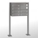 RENZ Quadra, Anlage mit Installationskasten, Kasten 300x110x385, 6-teilig, mit 2 Fußplatten, 13-0-19031