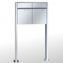 RENZ RENZ PLAN Edelstahl, Anlage ohne Installationskasten, Kasten 300x440x160, 2-teilig, mit Fußplatten zum Aufschrauben, 60-0-60076