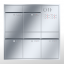 RENZ PLAN Edelstahl, Anlage mit Installationskasten, Kasten 300x440x160, 5-teilig, 60-0-60319