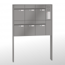 RENZ PLAN, Anlage mit Installationskasten, Kasten 300x440x160, 6-teilig, zum Einbetonieren, 60-0-60362