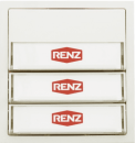 RENZ Tastenmodul mit 3x Klingeltastern, 97-9-85271