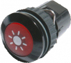 RENZ Lichtknopf Grothe, schwarz, 97-9-85265