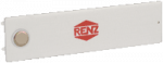 RENZ ALU-RSA2-kompakt Namensschild, ohne Gravur, 97-9-85338