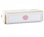 RENZ RSA2 Namensschild, Kunststoff, mit Gehäuse, LED-Beleuchtung optional, 97-9-85345, 97-9-85356