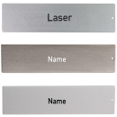 RENZ RSA2 Namensschild, mit indiv. Gravur, ALU oder Edelstahl, 75x19.5