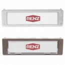 RENZ Namensschild 92, 75x22, mit Papiereinlage, 97-9-82016