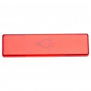 RENZ rote Abdeckung 97-9-82044 für Lichttaster - Frontansicht