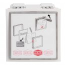 RENZ Infomodul 2. Generation 97-9-85268, Einbau ab 2006 - Frontansicht, Farbe: Weiß